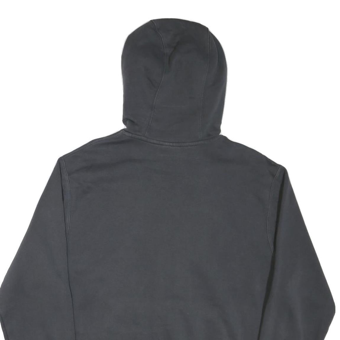 NIKE Mens Grey Hoodie M Casual Pullover Sweatshirt Cotton Blend