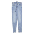 LEVI'S 721 Womens Slim Skinny Denim Medium Wash W28 L32 Classic Zip Jeans