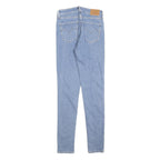 LEVI'S 721 Womens Slim Skinny Denim Medium Wash W28 L32 Classic Zip Jeans