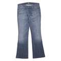 7 FOR ALL MANKIND Womens Jeans Blue Regular Flared Denim Medium W30 L30 Stylish