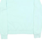 FILLES A PAPA Womens Light Blue Sweatshirt M Crew Neck Casual Pullover Cotton