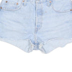 LEVI'S Womens Shorts Blue Denim Casual Cut-Off M W29 Classic Fit