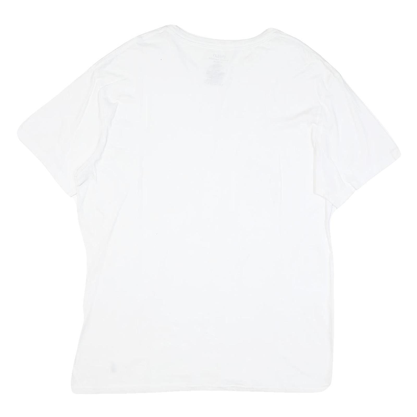 POLO RALPH LAUREN Mens White XL Classic Fit Short Sleeve Crew Neck T-Shirt