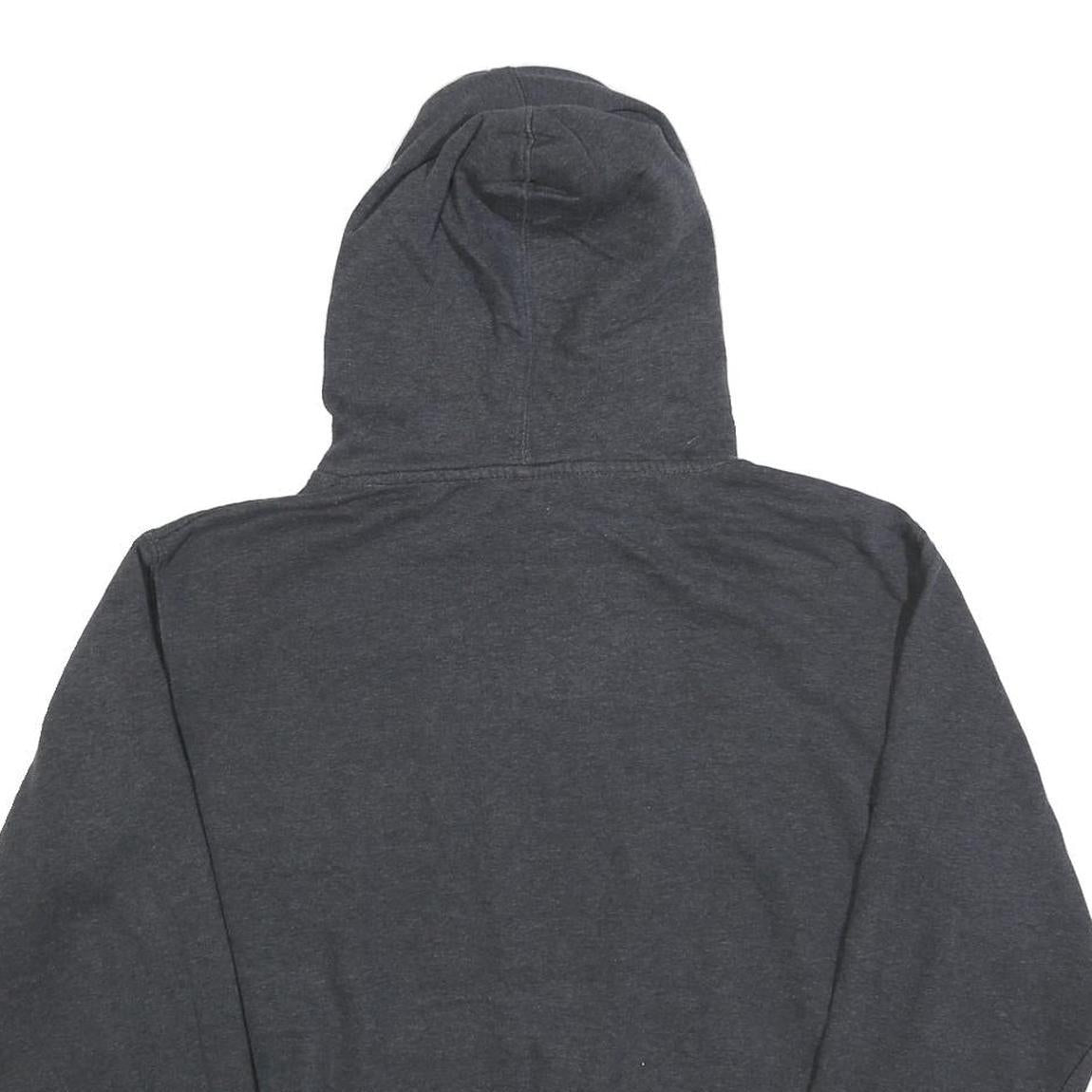 STADIUM Mens Grey & Yellow LBSU The Beach Pullover Hoodie M Cotton Blend