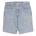LEVI'S Mens Denim Blue Casual Shorts L W38 Classic Cotton Comfortable 505
