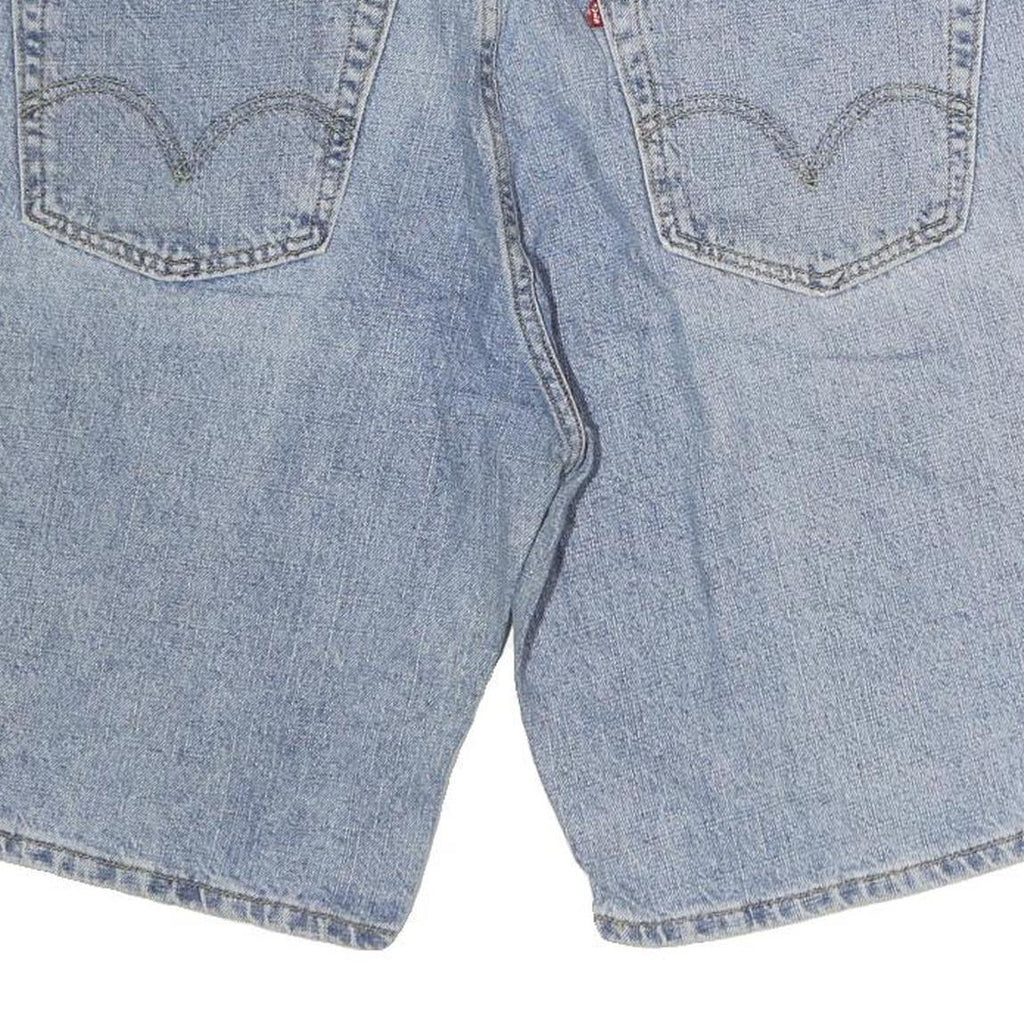 LEVI'S Mens Denim Blue Casual Shorts L W38 Classic Cotton Comfortable 505