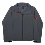 MAMMUT Womens Grey Athletic Jacket XS Polyester Zip Outdoor Lightweight