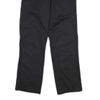 DICKIES Mens Black Cotton Regular Straight Trousers W31 L32 Workwear Casual