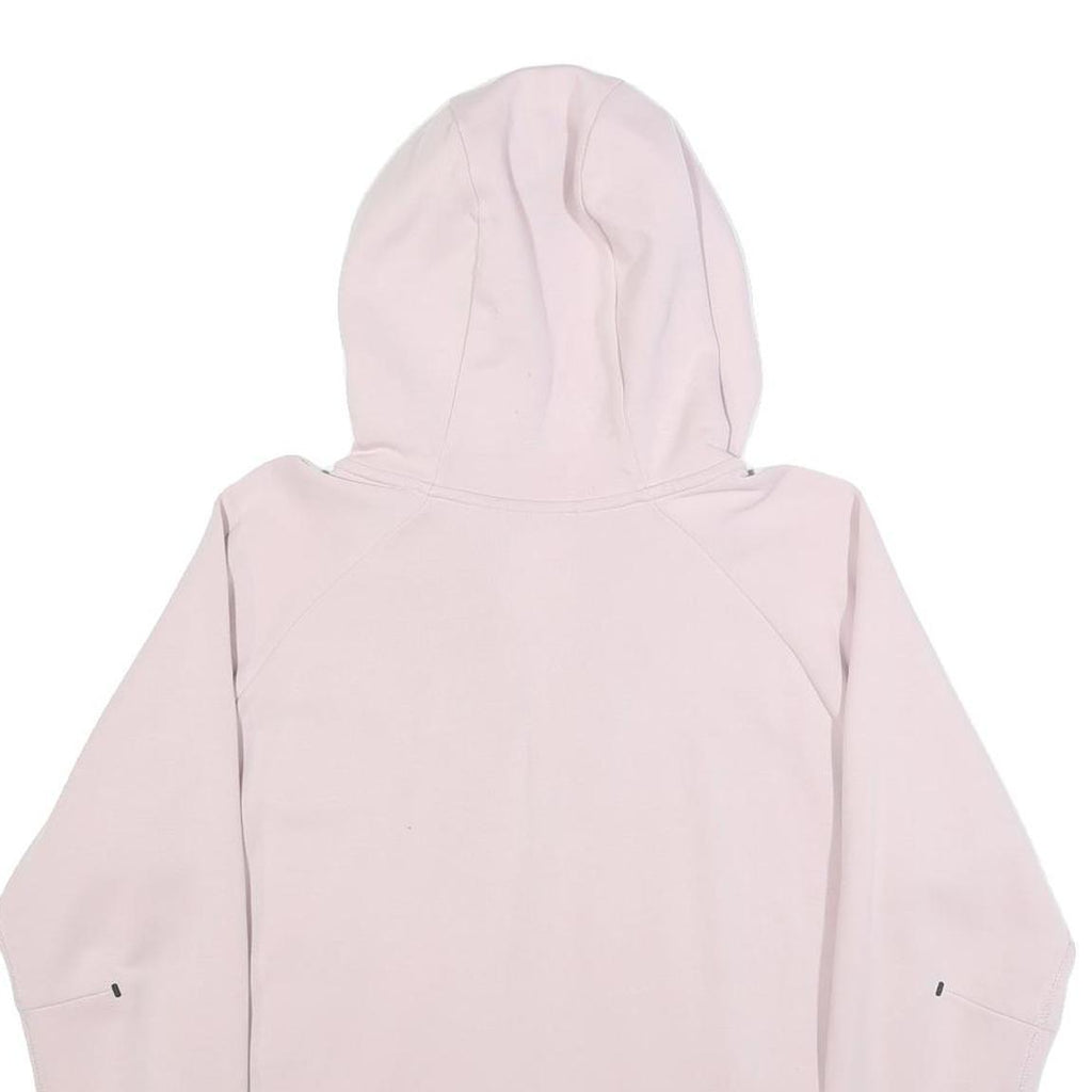 NIKE Womens Light Pink Hoodie Full Zip M Stylish Sporty Casual Jacket