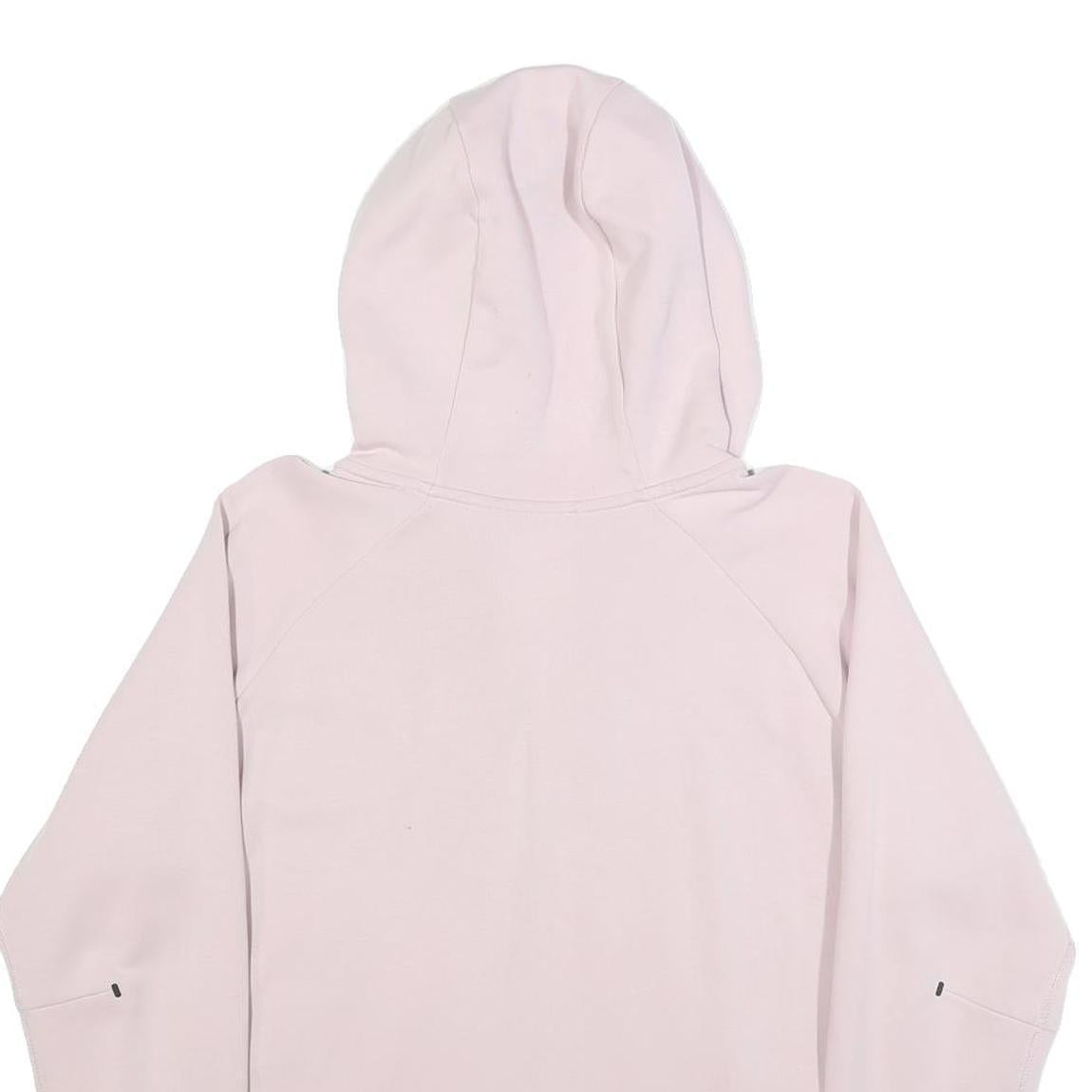 NIKE Womens Light Pink Hoodie Full Zip M Stylish Sporty Casual Jacket