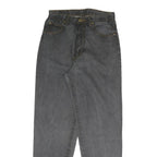 GALAXY Womens Regular Fit Straight Leg Denim Dark Jeans W28 L30 Cotton Blend Zip