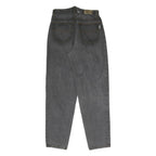 GALAXY Womens Regular Fit Straight Leg Denim Dark Jeans W28 L30 Cotton Blend Zip