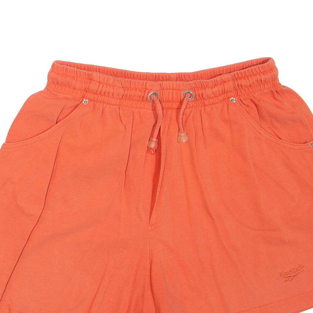 REEBOK Mens Casual Shorts Orange XS W26