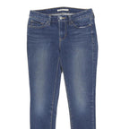 LEVI'S 711 Skinny Womens Jeans Blue Slim Denim Medium W28 L30 Stylish Fit
