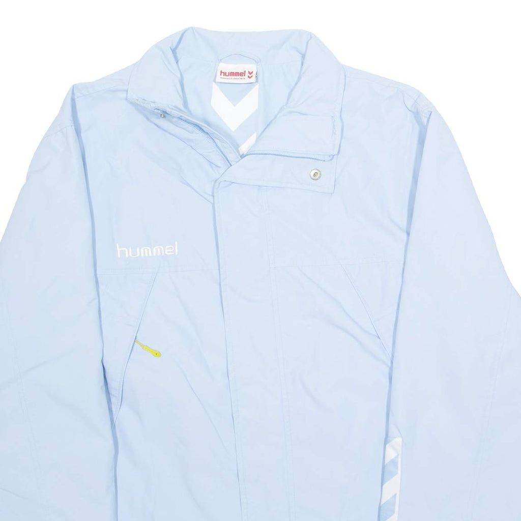HUMMEL Mens Jacket Blue Nylon M