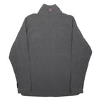 BERGHAUS Mens Grey Jacket S Polyester Zip Stand-Up Collar Fleece Outdoor Casual