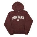 CHAMPION Mens Maroon Montana Hoodie S Cotton Blend Pullover Hooded Sweatshirt
