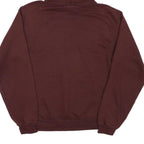 CHAMPION Mens Maroon Montana Hoodie S Cotton Blend Pullover Hooded Sweatshirt