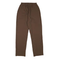 HABAND Womens Polyester Blend Brown Relaxed Straight Trousers W24 L28 Casual