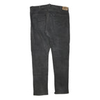 DICKIES Mens Regular Fit Black Denim Jeans W42 L32 Cotton Blend Zip