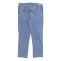 LEVI'S Womens Regular Blue Denim Light Jeans W30 L23 Classic Cotton Blend Zip