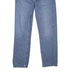 LEVI'S 505 Mens Blue Classic Straight Denim Medium W36 L32 Button Fly Jeans