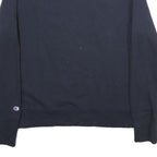 CHAMPION Womens Navy Blue Nantucket Crew Neck M Cotton Blend Sweatshirt