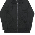 CHAMPION Womens Black Zip Up Hoodie M Casual Athletic Sportswear Jacket