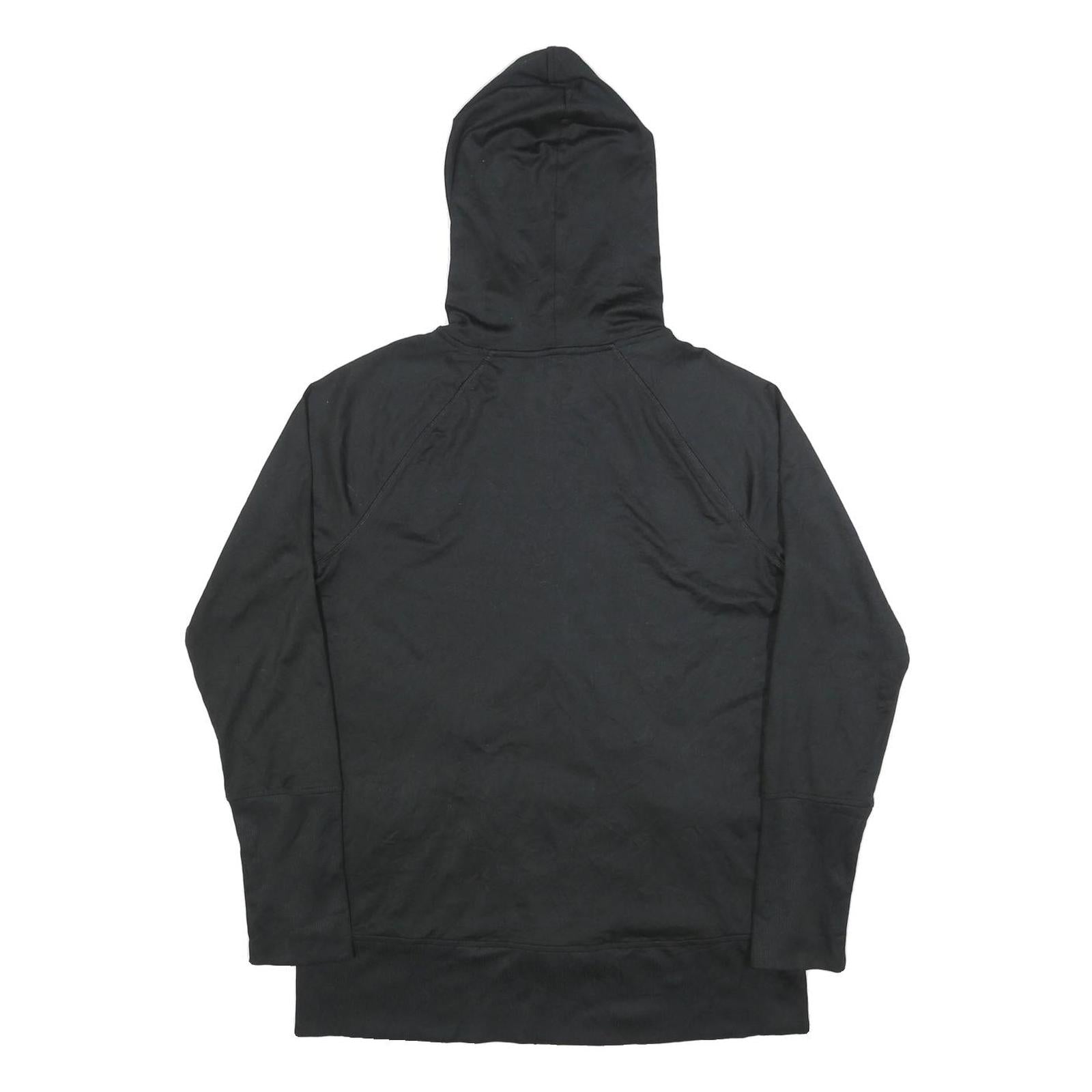 CHAMPION Womens Black Zip Up Hoodie M Casual Athletic Sportswear Jacket