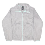 THE NORTH FACE Girls Grey Fleece Jacket XL Polyester Soft Warm Casual Outerwear