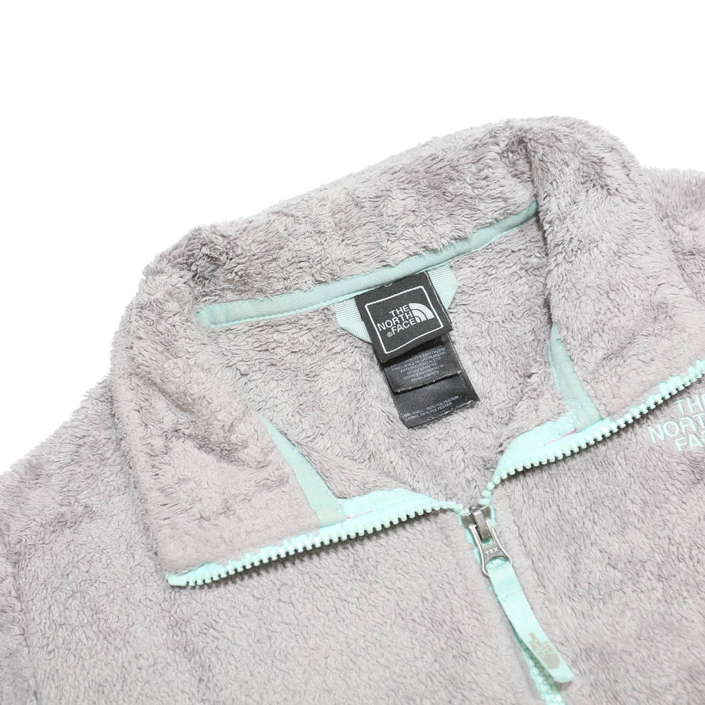 THE NORTH FACE Girls Grey Fleece Jacket XL Polyester Soft Warm Casual Outerwear