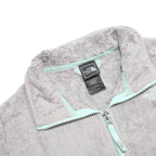 THE NORTH FACE Girls Grey Fleece Jacket XL Polyester Soft Warm Casual Outerwear