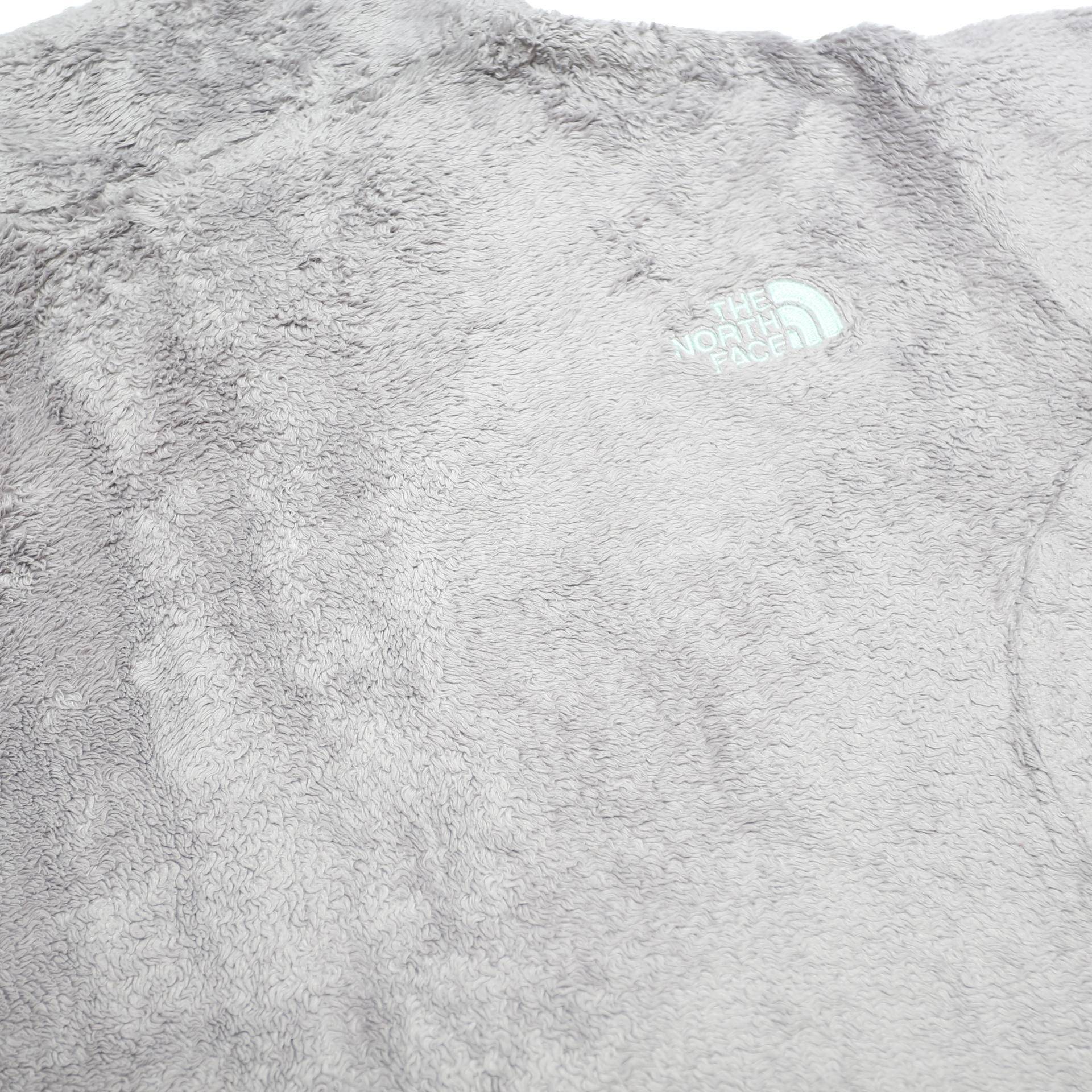 THE NORTH FACE Girls Grey Fleece Jacket XL Polyester Soft Warm Casual Outerwear