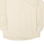 VESI Mens Cream Auburn University Button-Down Cotton Blend Shirt L Casual