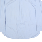 TOMMY HILFIGER Mens Blue XL Shirt Cotton Blend Long Sleeve Formal Button Collar