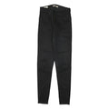 LEVI'S Womens Black Slim Skinny Denim Cotton Blend Jeans W26 L28 Stretch
