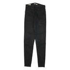 LEVI'S Womens Black Slim Skinny Denim Cotton Blend Jeans W26 L28 Stretch