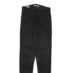 LEVI'S Womens Black Slim Skinny Denim Cotton Blend Jeans W26 L28 Stretch