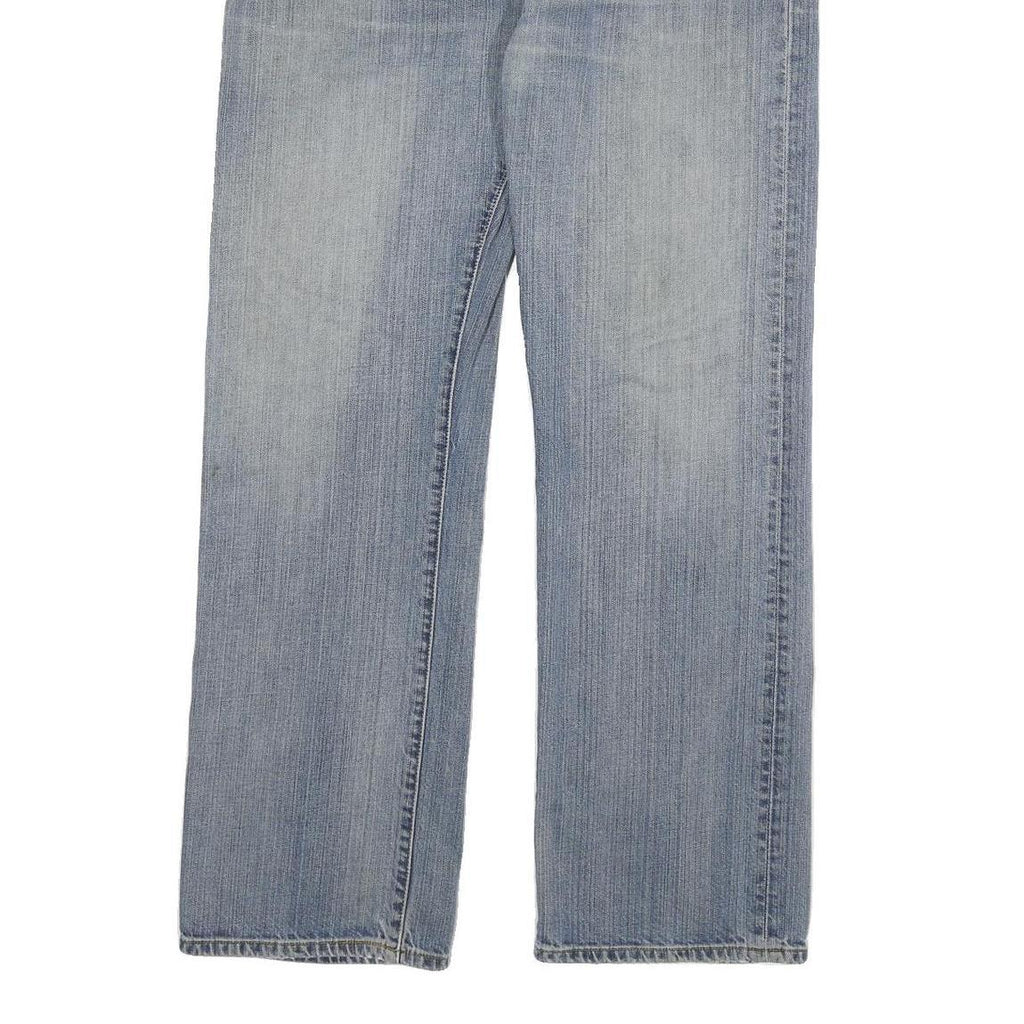 LEVI'S 501 Mens Jeans Blue Regular Straight Denim Medium W32 L29 Classic Button