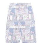 BONMARCHE Sleepwear Womens Cotton Patchwork Floral Relaxed Trousers W30 L28