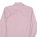 DKNY Mens Pink Slim Fit Shirt L Cotton Blend Formal Button Down Long Sleeve