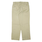 DICKIES Mens Trousers Beige Regular Straight W34 L30