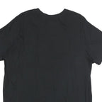 NIKE Womens Black Graphic T-Shirt L Short Sleeve Crew Neck Cotton Casual Wear