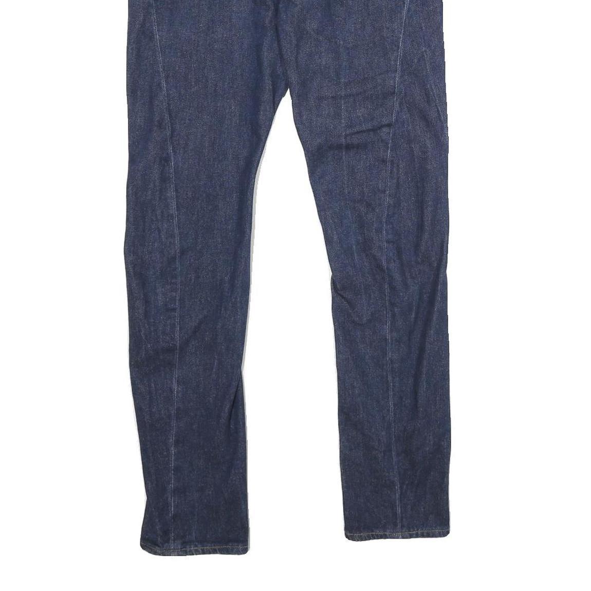 LEVI'S Engineered 512 Womens Jeans Blue Slim Skinny Denim W27 L32 Zip Cotton