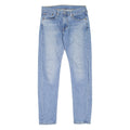 LEVI'S 512 Jeans Lo-Ball Mens Blue Slim Tapered Stone Wash W30 L31