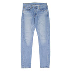 LEVI'S 512 Jeans Lo-Ball Mens Blue Slim Tapered Stone Wash W30 L31