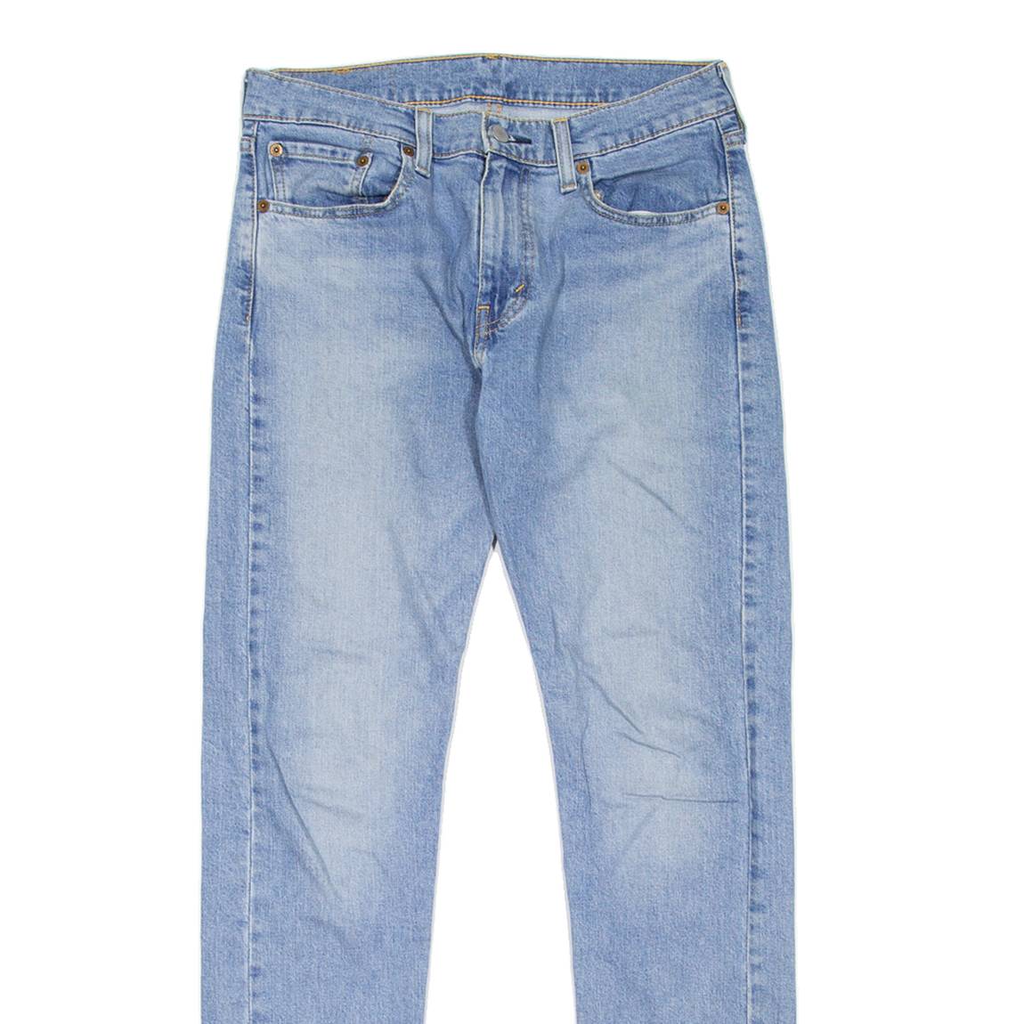 LEVI'S 512 Jeans Lo-Ball Mens Blue Slim Tapered Stone Wash W30 L31