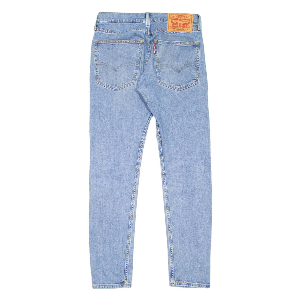 LEVI'S 512 Jeans Lo-Ball Mens Blue Slim Tapered Stone Wash W30 L31