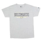 RUSSELL ATHLETIC Mens Grey Purdue University Boilermakers Graphic T-Shirt M