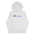 CHAMPION REVERSE WEAVE Mens Grey Pullover Hoodie S Cotton Blend Casual